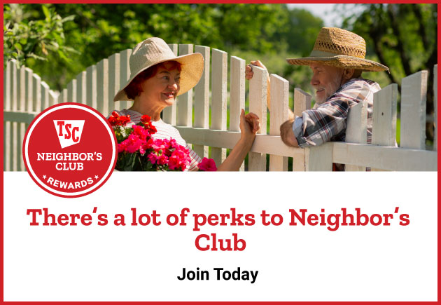 There's a lot of perks to Neighbor's Club. Join Today